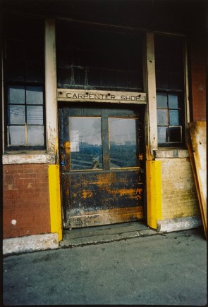 Isobel Harry, Carpenter Shop, Spadina Coach Yard, 1985