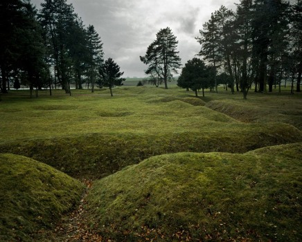 Bertrand Carrière, Trenches, Newfoundland Memorial, Beaumont-Hamel, Somme, Picardie, France, 2006