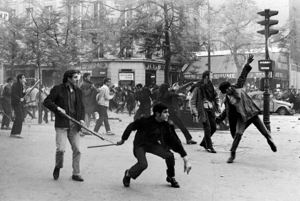 Bruno Barbey, Boulevard Saint-Germain, Paris, France, May 6th, 1968