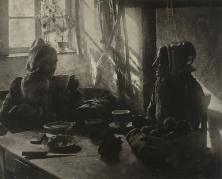 Minna Keene, Visitor, circa 1895