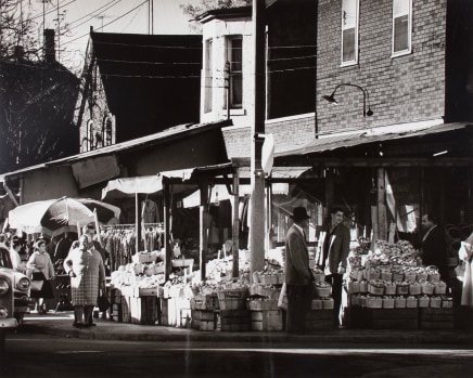 Peter Varley, Kensington Market, Toronto, Ontario, circa 1963