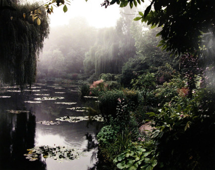 Gabor Szilasi, The Water Garden in early Morning mist, Giverney, summer, 1998