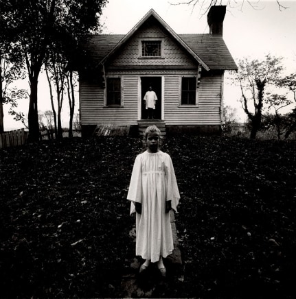 Arthur Tress, Girl in White Dress, Cape May, New Jersey, 1971