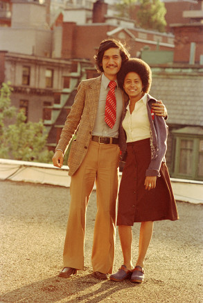 Sunil Gupta, Sunil with Cheryl, circa 1974