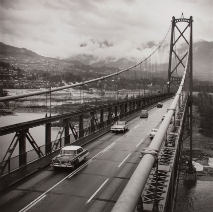 Peter Varley, Lion's Gate Bridge, Vancouver, British Columbia, circa 1963