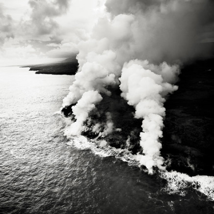 Josef Hoflehner, Ocean Lava Entry 3, Hawaii, 2008