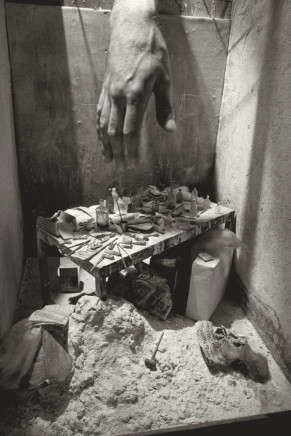Charles Matton, Alberto Giacometti's Studio Box with Charles Matton's Hand, 1986