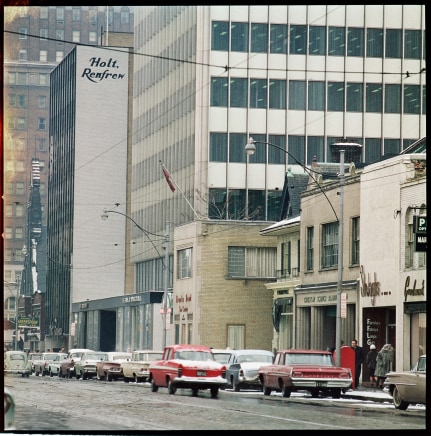 Peter Varley, Bloor Street, Toronto, Ontario, 1962
