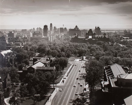 Peter Varley, Skyline from Park Plaza, Toronto, Ontario, circa 1963
