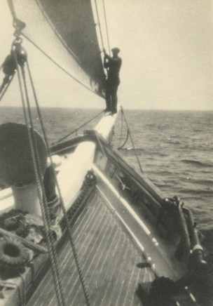 Alexander Artway, Untitled (Man at sea), circa 1927