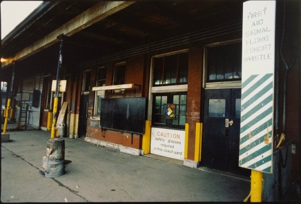 Isobel Harry, Shop Area, Spadina Coach Yard, 1985