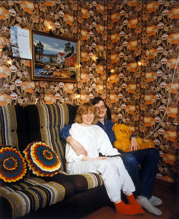 Pekka Turunen, Leena Maksimainen ja Mauri Pesonen, Hattuvaara Ilomantsi [A Young Couple], 1986