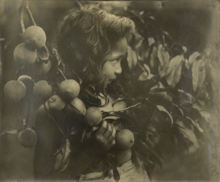 Minna Keene, Girl with Fruit Tree, circa 1910