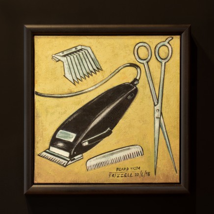 Dick Frizzell, Beard Trim, 1998