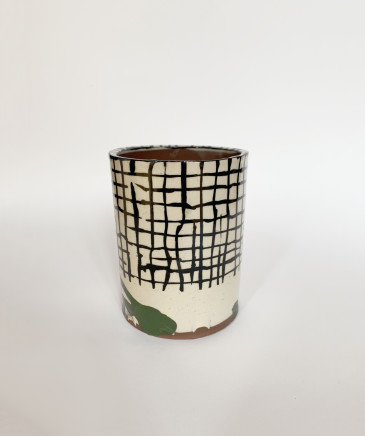Martin Poppelwell, Cylinder with half grid, 2015