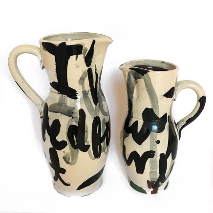 Martin Poppelwell, I've Suffered For My Art , Now It's Your Turn (two jugs), 2018