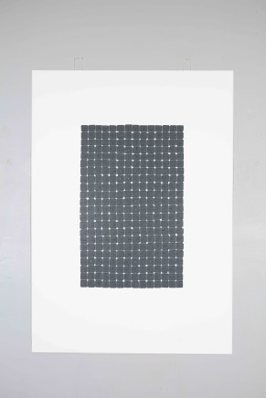Veronica Herber, 308x4=1232 Grey Grid Intense, 2015
