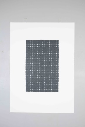 Veronica Herber, 308x4=1232 Grey Grid Intense, 2015