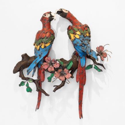 Hannah Kidd, Tropical Downpour (Red), 2025