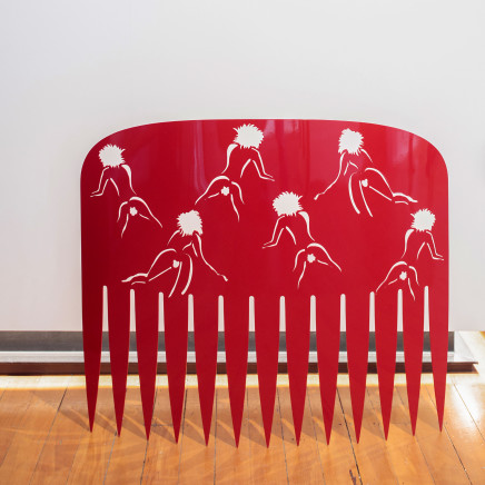 Lonnie Hutchinson, Comb (red), 2009