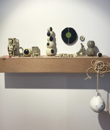 Martin Poppelwell, Object Show - new pottery display, 2019