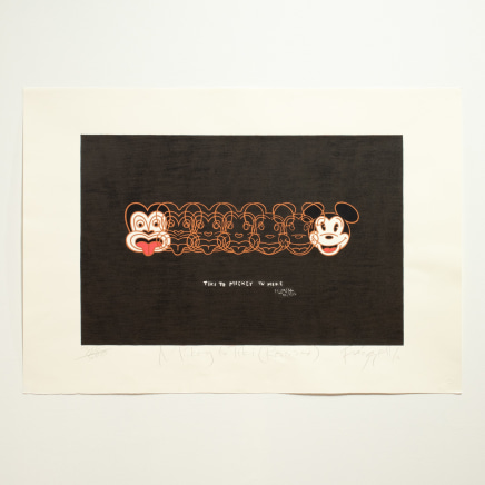 Dick Frizzell, Mickey to Tiki (Reversed), 2012