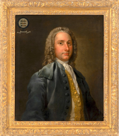 Francis Hayman R.A. (1708-1776), Portrait of Peregrine Bertie (1709-1777)