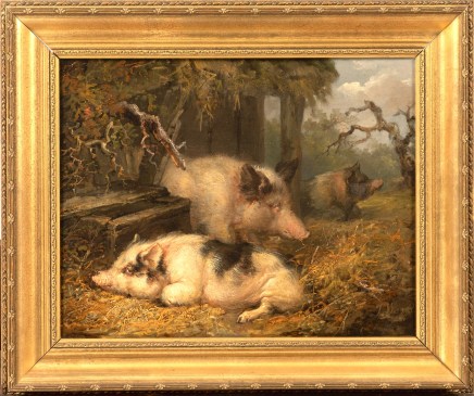 James Ward R.A. (1769-1859), Pigs