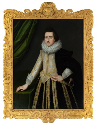 Circle of Paul van Somer (Antwerp c. 1577-1621 London), Portrait of a gentleman, traditionally identified as Thomas, younger son of Robert Carey, Earl of Monmouth