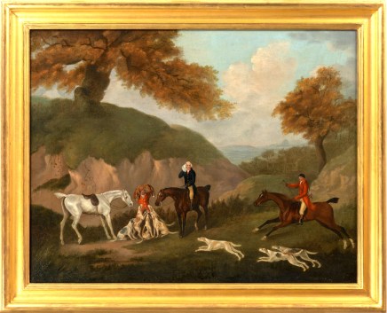 Francis R Williams (fl. 1800-1815), The Earl of Darlington Fox-Hunting with the Raby Pack: The Death