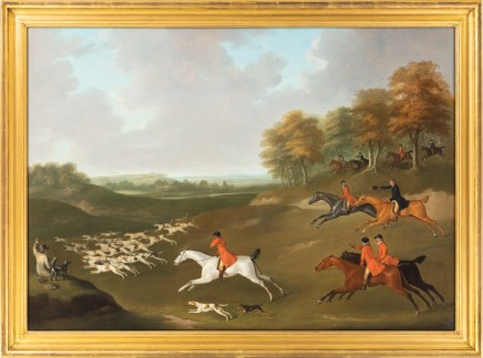John Nost Sartorius (London 1759-1828), The Hunt in Full Cry