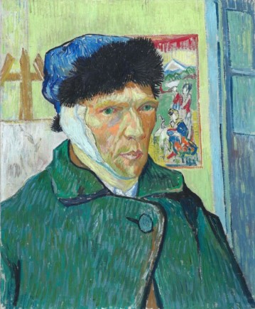 Vincent van Gogh (1853-1890), Self-portrait with bandaged ear, 1889, oil on canvas, 60 x 49 cm, The Courtauld
