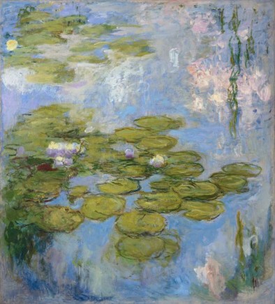 Claude Monet (1840-1926), Water lilies, 1916-19, oil on canvas, 200 x 180 cm, Fondation Beyeler