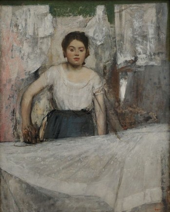 Edgar Degas (1834-1917), La Repasseuse, c. 1869, oil on canvas, 92,5 x 73,5 cm, Neue Pinakothek Munich