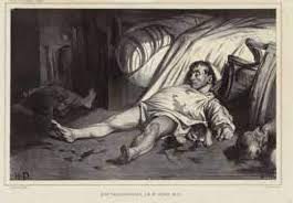 Honore Daumier (1808-79), Rue Transonian, le 15 avril 1834, collection Hellwig