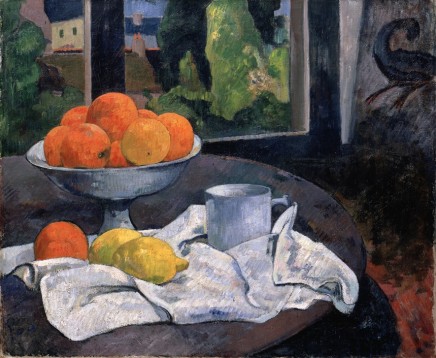 Paul Gauguin (1848-1903), Still life with Bowl of Fruit and Lemons, c. 1889/90, oil on canvas, 50 x 60 cm, Museum Langmatt, Baden, Switzerland