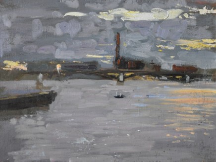 Richard Colson, Battersea Bridge Evening