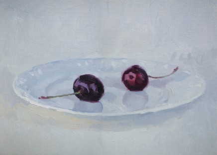 Andrew Holmes, Cherries on a Plate