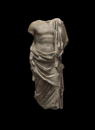Roman marble draped Asclepius, 2nd century AD