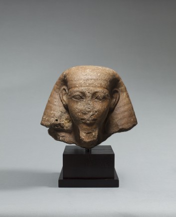 An Egyptian quartzite head of Senenmut