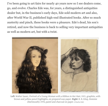 National Review, A Tale of Two Art Fairs