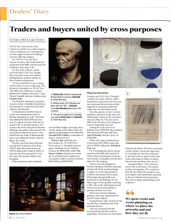 Traders and buyers united by cross purposes