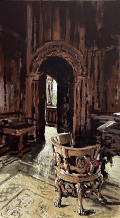 Matthew Wood, Penrhyn Castle - Library Chair