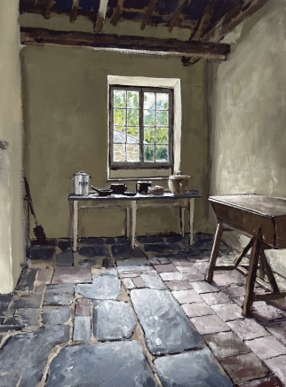 Matthew Wood, Llanerchaeron - Courtyard Room Window