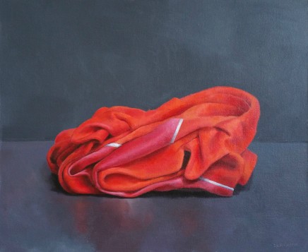 James Guy Eccleston, Red Jacket, Folded