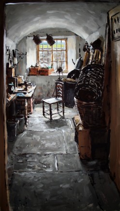 Matthew Wood, Lamp Room with Chair