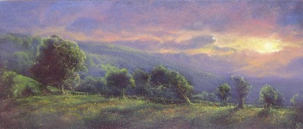 Gerald Dewsbury, Last Sun near Kinnerton Green