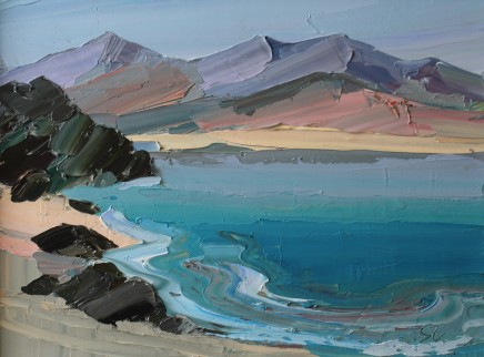 Sarah Carvell, View from Borth y Gest