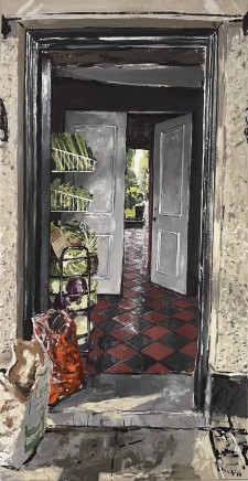 Matthew Wood, Llechyd Da Doorway, Llandovery
