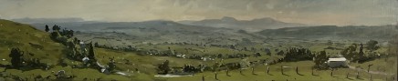 Matthew Wood, The Malverns from Clee Hill